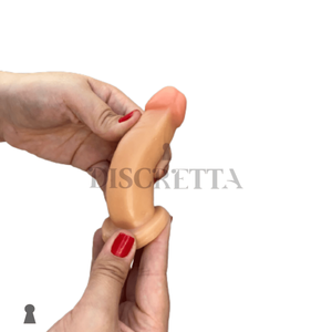 Pênis Realista Pequeno sem Vibro 10x3cm
