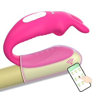 Vibrador Casal Coelho via App Bluetooth