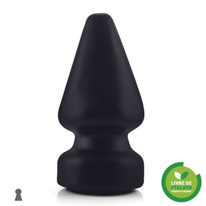 Plug Cu Anal Gigante com Ventosa Arrombador de Anus Sexo