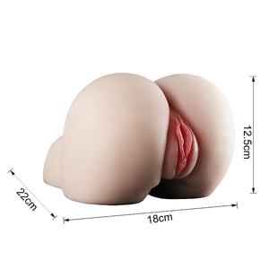 Boneca Sexual Bunda Realista Vagina Anus Greluda Masturbador