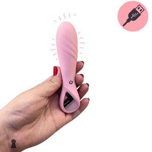 Vibrador Personal em Silicone Recarregável 13x3cm