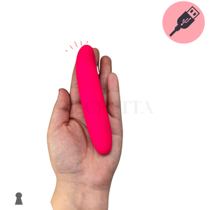 Vibrador Personal Ponto G Gofinho Recarregável 12x2,5cm