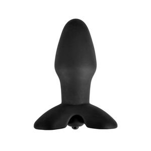 Plug Anal em Silicone com Vibrador à Pilha