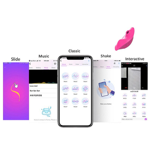 Vibrador de Calcinha Sugador via Aplicativo Celular