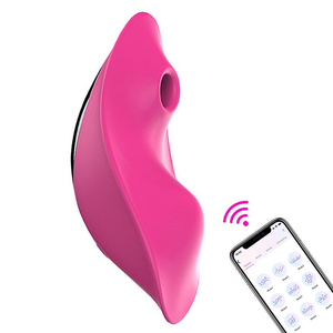 Vibrador de Calcinha Sugador via Aplicativo Celular