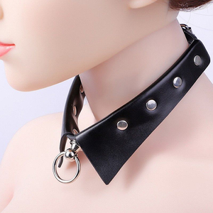Fetiche Bondage Coleira com Guia
