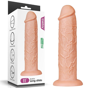 Pênis Realista Enorme 27,5x6cm Long Dildo