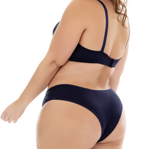 Conjunto com Detalhes em Renda Cris Plus Size Sensual Lingerie