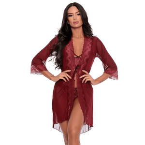 Robe Luxo Layza Charmoso com Renda