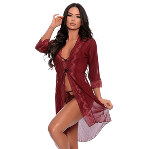 Robe Luxo Layza Charmoso com Renda