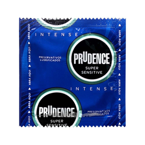 Preservativos Extrafinos Super Sensitive Intense Prudence 3 Unidades