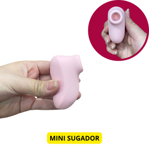 Mini Sugador por Ondas de Pressão Estimulador de Clitóris