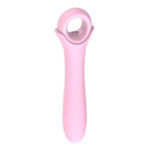 Vibrador Rosa Personal Bullet Recarregável Ponto G 12 Vibrações