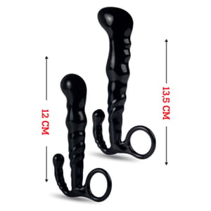 Kit Massageadores de Próstata em Silicone 2 Peças