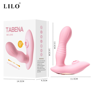 Vibrador Vai e Vem Sugador Ondas de Pressão 10 Modos Estimulador Clitóris Penetrador Ponto G