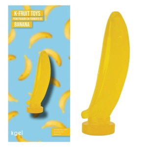 Pênis Realista em Formato de Banana 16cm