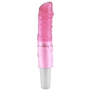 Vibrador Bastão Pênis Jelly Personal Liso Iniciante