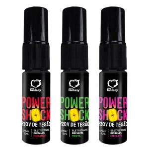 Spray Beijável Excitante Eletrizante Power Shock 15ml