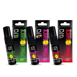 Spray Beijável Excitante Eletrizante Power Shock 15ml