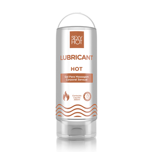 Lubrificante Efeito Esquenta Super Intenso e Deslizante Hot 200ml