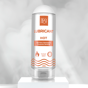 Lubrificante Efeito Esquenta Super Intenso e Deslizante Hot 200ml