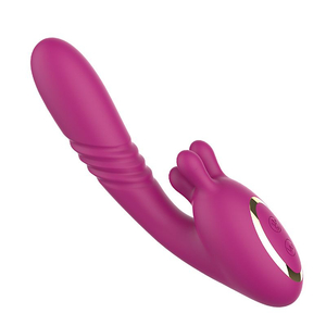 Vibrador Vai e Vem Ponto G com Estimulador Tentáculos Clitóris 9 Modos