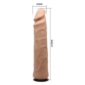 Cinta Peniana Ajustáveis com Pênis em Cyberskin Articulável