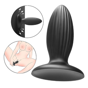 Plug Anal em Silicone com Ventosa 10cm