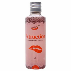 Óleo de Massagem Sensual Hidratante Corporal Chillies 140ml