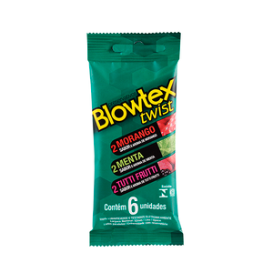 Preservativos Aromatizados Twist Blowtex 6 Unidades