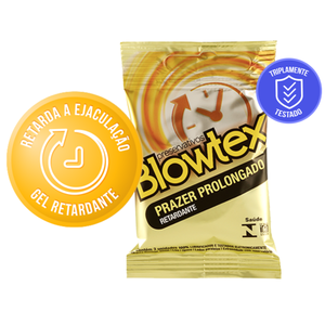 Preservativos Prazer Prolongado Retardante Blowtex 3 Unidades