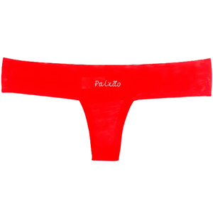 Calcinha da Sorte Ano Novo em Tule Cós Largo com Palavra Bordada