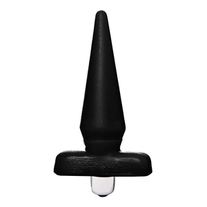 Plug Anal Iniciante com Vibro 10 Modos 9,5cm x 3cm