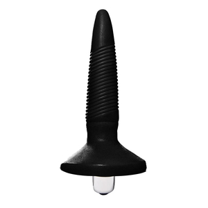 Plug Anal com Relevos e Vibro 10 Modos 12cm x 2,5cm