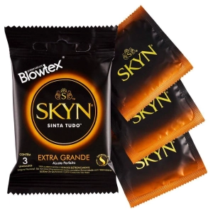 Preservativos Skyn Extra Grande Blowtex 3 Unidades