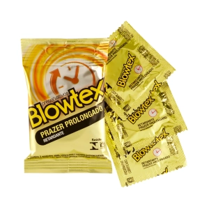 Preservativos Prazer Prolongado Retardante Blowtex 3 Unidades