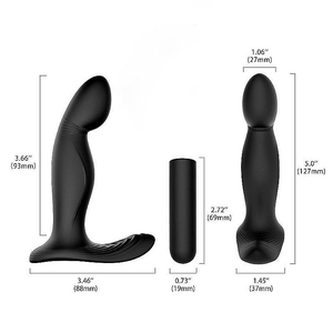 Estimulador de Próstata com Vibrador com 9 Modos