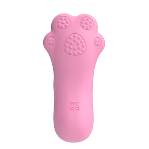 Vibrador Clitoriano Dedeira Gatinho em Silicone com 8 Modos e Recarregável
