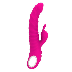 Vibrador Rabbit Ponto G Com Modo Vai e Vem e Alça de Luxo 10 Modos
