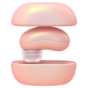 Vibrador Sugador de Clitóris Mini Pod Estimulador Discreto Formato de Fone Airpod