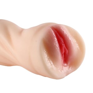Masturbador Masculino Formato de Vagina com Sucção Vibração e Sons de Gemido