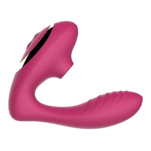 Vibrador Ponto G com Sugador de Clitóris e 10 Modos de Vibrações