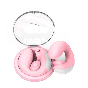 Vibrador de Clitóris com Potente Sugador e Estimulador Ponto G com Case de Carregamento