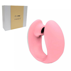 Vibrador de Clitóris com Potente Sugador e Estimulador Ponto G com Case de Carregamento