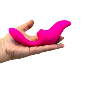 Vibrador 3 em 1 Sugador Flap Clitóris Estimulador Ponto G