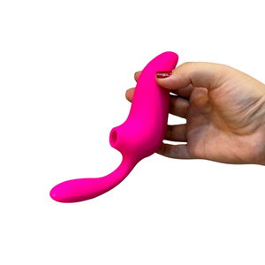 Vibrador 3 em 1 Sugador Flap Clitóris Estimulador Ponto G