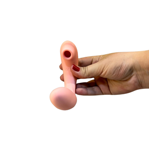 Vibrador de Clitóris com Potente Sugador e Estimulador Ponto G com Case de Carregamento