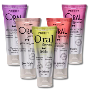 Oral Gourmet Gel Comestível que Esquenta 45g
