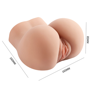 Boneca Sexual Bunda Realista Vagina Anus Masturbador Cyber