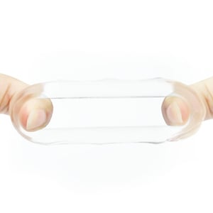 Anel Peniano em Silicone Transparente Flexível